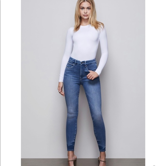 Good American Denim - NWT Good American Good Waist Crop Jeans